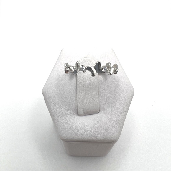 Sale $15 Firm! .925 Sterling Silver Butterfly Ring with Cz Accen… - Picture 8 of 17